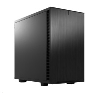 FRACTAL DESIGN skříň Define 7 Nano Black Solid, USB 3.1 Type-C, 2x USB 3.0, bez zdroje, mATX