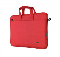 TRUST Pouzdro na notebook 16" Bologna Slim Laptop Bag Eco, červená