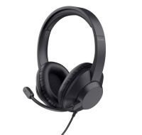 TRUST sluchátka AYDA Max, 3.5mm Jack, černá