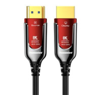 PREMIUMCORD Ultra High Speed HDMI 2.1 optický fiber kabel 8K@60Hz, zlacené 30m