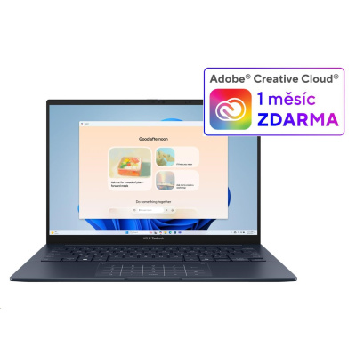 ASUS NTB Zenbook 14 OLED (UX3405CA-OLED230X), Ultra9 285H, 14" 1920x1200, 16GB, 1TB SSD, Intel Arc, W11 Pro, Ponder Blue
