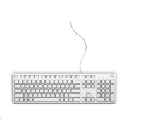 DELL Multimedia Keyboard-KB216 - US International (QWERTY) - White