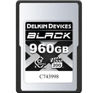 Delkin CFexpress 4.0 BLACK, VGP200, R1830/W1740 (Type A | 4.0) 960GB