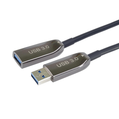 PremiumCord prodlužovací optický AOC kabel USB 3.0 A/Male - A/Female, 10m