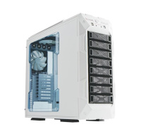 IN WIN skříň Grone White/Black, Midi Tower, bez zdroje