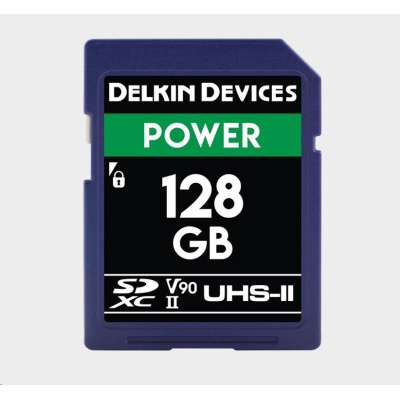 Delkin SD Power 2000X UHS-II U3 (V90) R300/W250 128GB