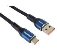 PREMIUMCORD Kabel USB-C na USB 2.0, Nabíjecí, 5A, 1m