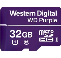 WD MicroSDHC karta 32GB Purple WDD032G1P0C Class 10, 16TBW