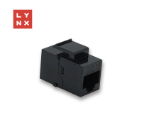 LYNX keystone spojka UTP Cat6, 8P8C, černá