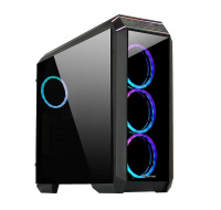 BAZAR - CHIEFTEC skříň STALLION II, ATX, 1x USB-C 3.2, 2x USB 3.1, 1x USB 2.0, 4x 120mm RGB Fan, černá - Po opravě (Komp
