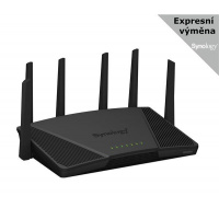 Synology RT6600ax MESH WiFi6 router (AX6000,2,4GHz/5GHz,3xGbELAN,1x2,5GbELAN,1xGbEWAN,1xUSB3.2)