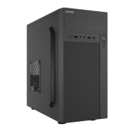 1stCOOL skříň STEP Premium, micro tower, AU, USB 3.0, USB-C, 1x 120mm + 1x 80mm Fan, černá