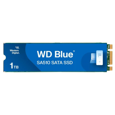 WD BLUE SSD 3D NAND WDS100T3B0B 1TB SA510 Powered by SanDisk, M.2 SATA, (R:560, W:520MB/s)
