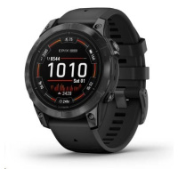 Garmin epix™ Pro (Gen 2) – Standard Edition | 47 mm, Gray / Black Band