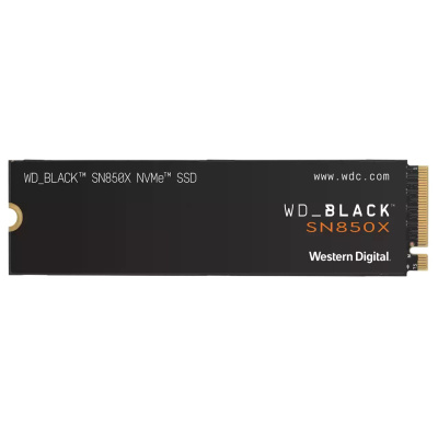 WD BLACK SSD NVMe 1TB PCIe SN850X Powered by SanDisk, Gen4, (R:7300, W:6300MB/s)