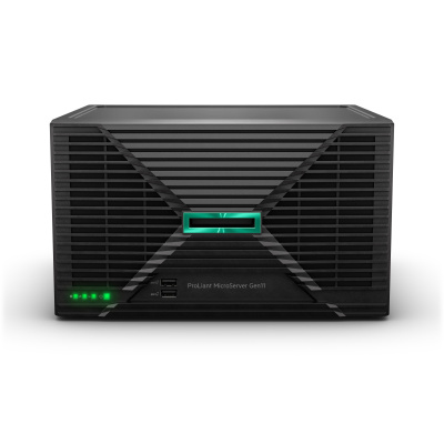 HPE PL MicroServer Gen11 E-2414 (2.8/4C) 16G VROC 4LFF/4SFF NHP 2xPCIe 4x1G iLo6 1x180W NBD111