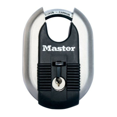 Master Lock Excell M187EURD Titanový visací zámek