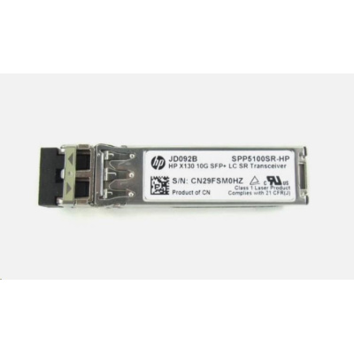 HPE X130 10G SFP+ LC SR HP RENEW XCVR JD092BR RENEW