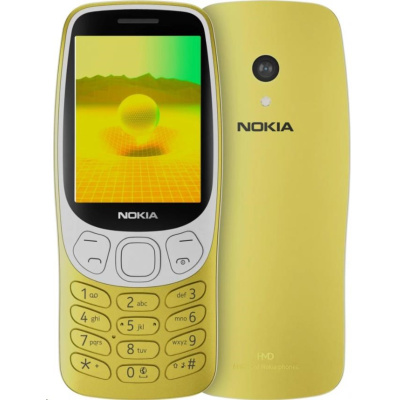 BAZAR - Nokia 3210 Dual SIM, 4G, zlatá - Rozbaleno (Komplet)