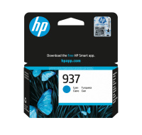 HP 937 Cyan Original Ink Cartridge (800 pages)