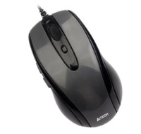 A4tech N-708X V-Track optická myš, 1600DPI, USB, černá