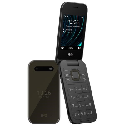 HMD Nokia 2660 Flip Dual SIM, 4G, černá (2025), (CZ, SK, HU)