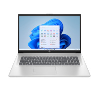 NTB HP 17-cn3012nc, N100, 8GB, 512GB, UHD, 17.3" FHD IPS 300n, W11H6, Silver