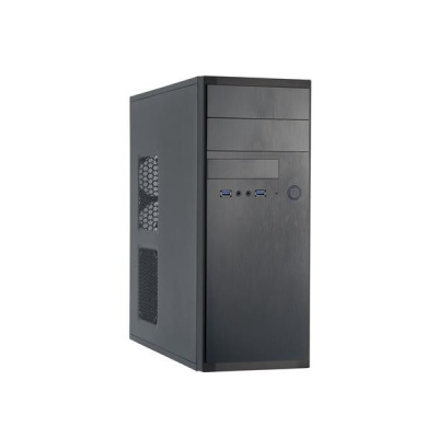 CHIEFTEC skříň Elox Series HQ-01B-OP, Miditower, USB 3.0, Black, bez zdroje