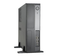 IN WIN skříň BL641,SFF, 300W 80+ Bronze EUP / 4 x USB/ HD audio/ Partition Plate/ Dust Filter, Black