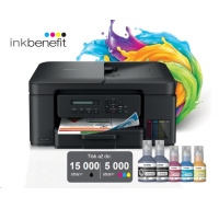 BROTHER multifunkce inkoustová DCP-T730DW - A4 128MB 2400x600 16ppm ADF USB 2.0. WIFI - INKTANK INK BENEFIT