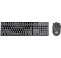 MANHATTAN Wireless Keyboard Mouse Combo, Balkan layout, black