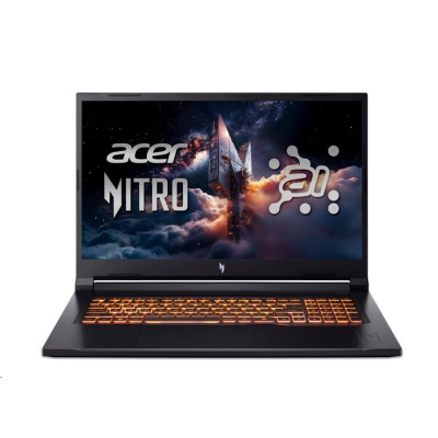 ACER NTB Nitro V 17 AI (ANV17-41-R632),R5-240,17.3"FHD,16GB,1TB SSD,RTX 4050,W11H,Black