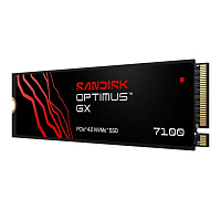 SANDISK SSD OPTIMUS GX 7100 NVMe 500GB PCIe, Gen4, (R:6800, W:5800MB/s)