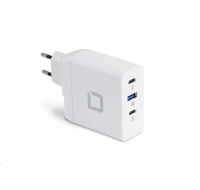 DICOTA Travel Laptop GaN Charger Universal PRO 100W, White