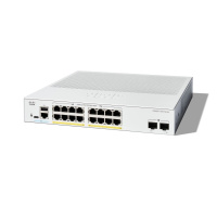 Cisco Catalyst switch C1200-16P-2G (16xGbE,2xSFP,16xPoE+,120W,fanless) - REFRESH