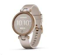 Garmin hodinky Lily Sport Rose Gold/Light Sand Silicone Band, EU