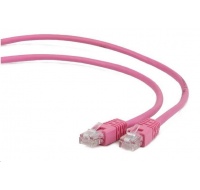 GEMBIRD kabel patchcord Cat5e UTP 0,5m, růžový
