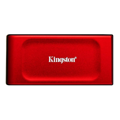Kingston Externí SSD 1TB XS1000, USB 3.2, červená