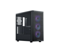 Cooler Master case Elite 502, Průhledná bočnice, ATX, 3x 120mm ARGB Fan, černá