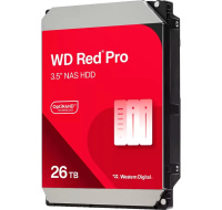 WD RED Pro NAS WD260KFGX 26TB, SATA III 3.5", 512MB 7200RPM, 272MB/s, CMR