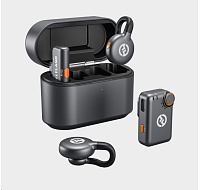 BAZAR - Hollyland LARK M2S Mini Combo Wireless Lavalier Microphone Mini Combo (Space Gray) - Poškozený obal (Komplet)