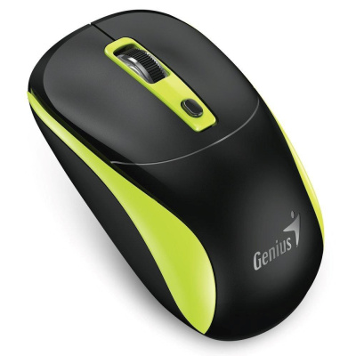 GENIUS myš NX-7123/ 1200 dpi/ bezdrátová/ Copilot/ černo-zelená