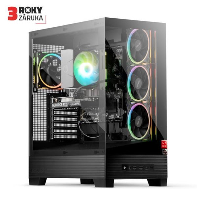 LYNX Challenger Ryzen 7 5700X 32GB 1T SSD NVMe RX 9060 XT 16G W11 Home