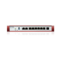 Zyxel USG FLEX200 HP Series, User-definable ports with 1*2.5G, 1*2.5G( PoE+) & 6*1G, 1*USB with 1 YR Security bundle