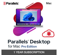 Parallels Desktop Pro Subscription 1 Year, EN/FR/DE/IT/ES/PL/CZ/PT