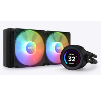 NZXT vodní chladič Kraken 240 ELITE RGB / 2x120mm RGB fan / LCD disp. / 6 let