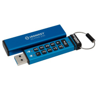 Kingston Flash Disk IronKey 256GB USB-C IronKey Keypad 200C, FIPS 140-3 Lvl 3 (Pending) AES-256