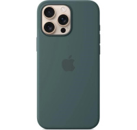 APPLE iPhone 16 Pro Max Silicone Case with MagSafe - Lake Green