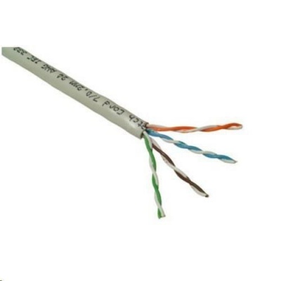 UTP kabel PlanetElite, Cat5E, licna, PVC, Dca, šedý, 305m