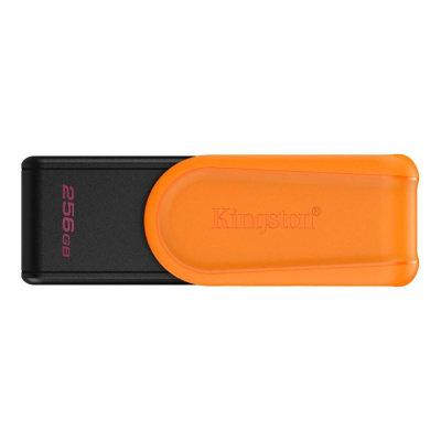 Kingston Flash Disk 256GB USB3.2 Gen 1 DataTraveler Exodia S (Black + Orange)